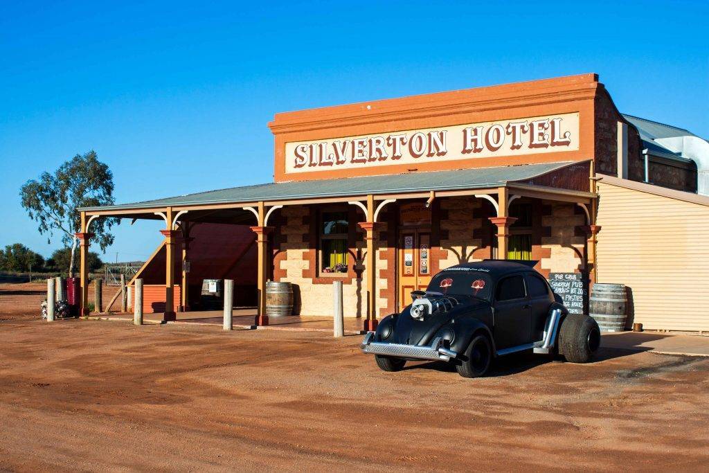 "The intriguing ghost town of Silverton near Broken Hill."