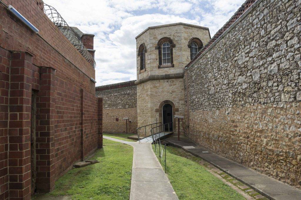 "Historic Adelaide Gaol, a fascinating glimpse into the city's past, now a popular tourist attraction."