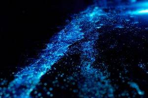 Glowing plankton, Koh Rong Islands