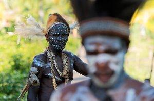 New Guinean warriors, West Papua