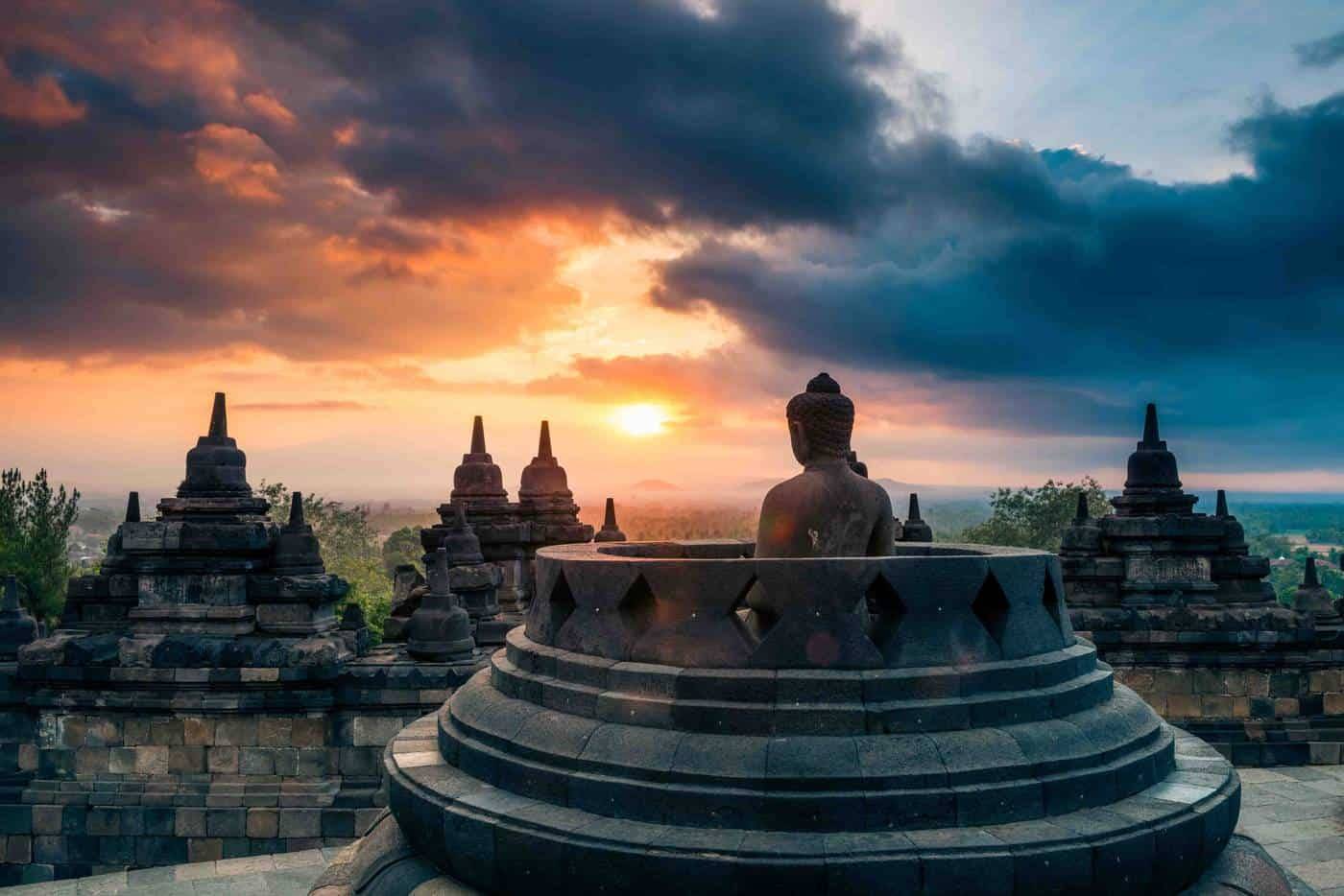 BOROBUDUR & PRAMBANAN  (THE SACRED JEWELS OF JAVA)